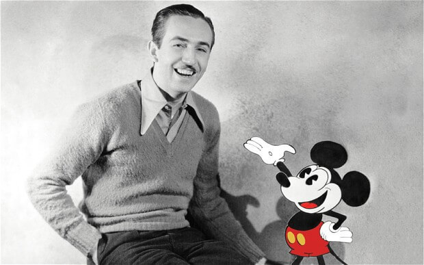 Walt Disney a été renvoyé d'un journal pour manque d'imagination